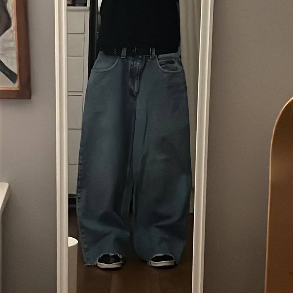 Anchor Blue Baggy jeans 13 inch leg opening